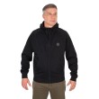 Hanorac cu fermoar Fox Collection, negru