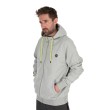 Суичър Matrix Black Edition Full Zip Hoody - Marl Grey / Lime