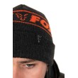 Căciulă Fox Collection - Negru și Portocaliu
