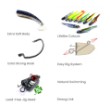 Силикон GT-Bio Roller Shad - Combo - Бисмут