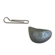 Jig head with removable clip