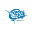 Autocolant Costa Marlin