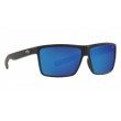 Costa Rinconcito - Matte Black, Blue Mirror 580P