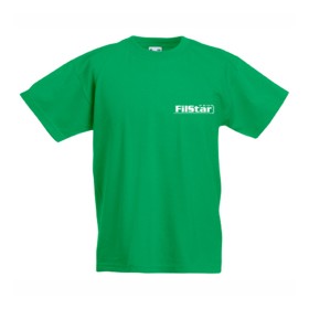 Tricou FilStar pentru copii, verde
