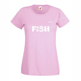 Тениска FISH дамска, розова