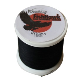 Fir de biciuire FishHawk din nailon, fir conducător negru