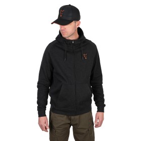 Fox Collection LW Hoody Black & Orange