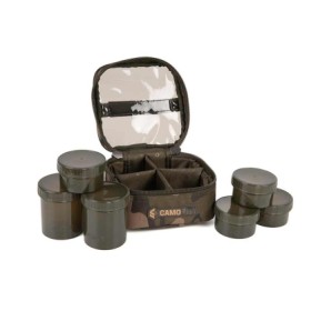 Органайзер за подхранки Fox Camolite 6 Pot Hookbait Case
