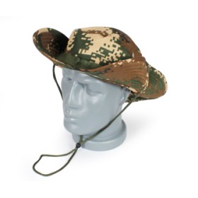 FilStar Wide Brim Hat with Tic-Tac Buttons