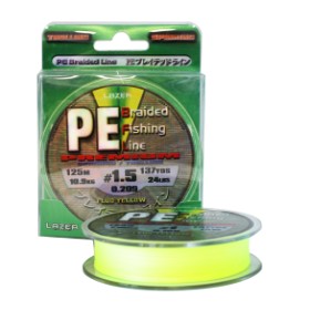 Braided line Lazer PE Braid Yellow